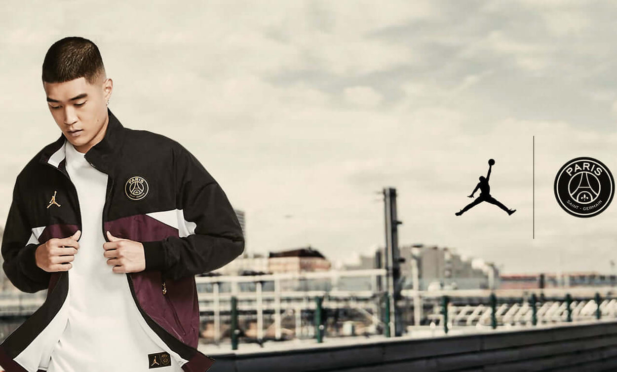 Jordan x Paris Saint-Germain collection celebrates the lifestyle culture of Parisian soccer!