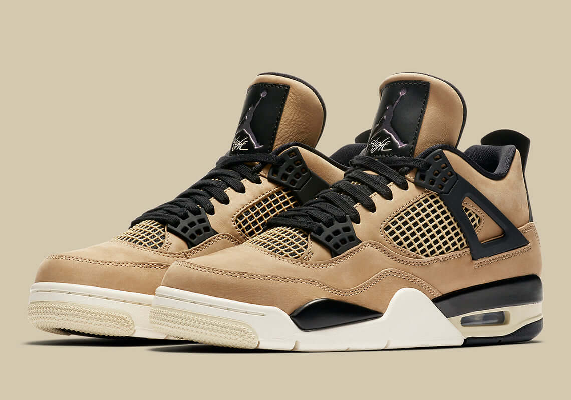 Air Jordan 4 Mushroom colorway will be out on Sept. 20th