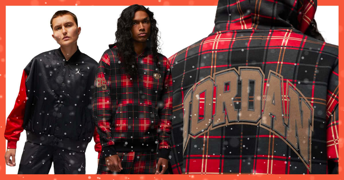 Jordan Essential Holiday Plaid Clothing Collection '22