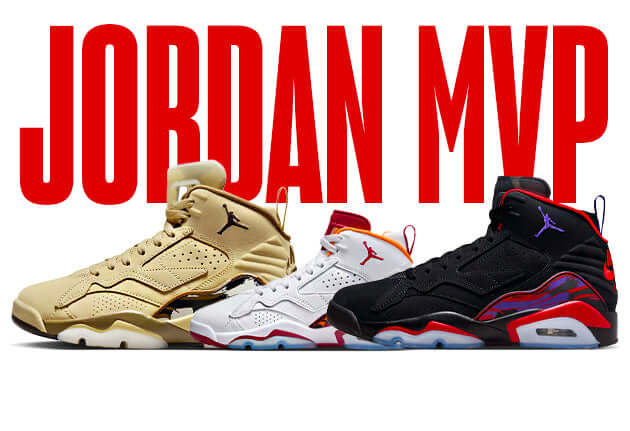 Jordan Jumpman MVP: The winning mix of Air Jordan 6, 7 and 8 icons.