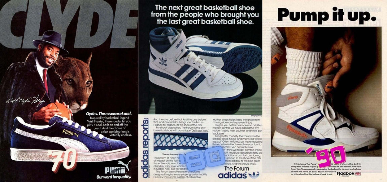 Sneakers returned from the past which have marked the history of Sport