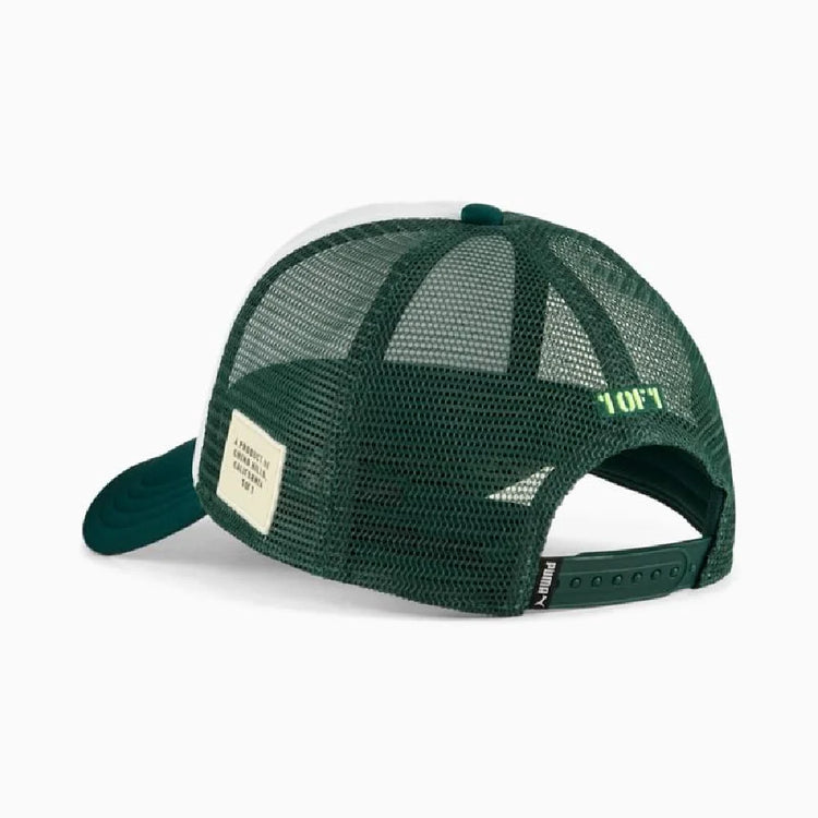 PUMA LaFrance Supply Trucker Cap Black White 027008-01