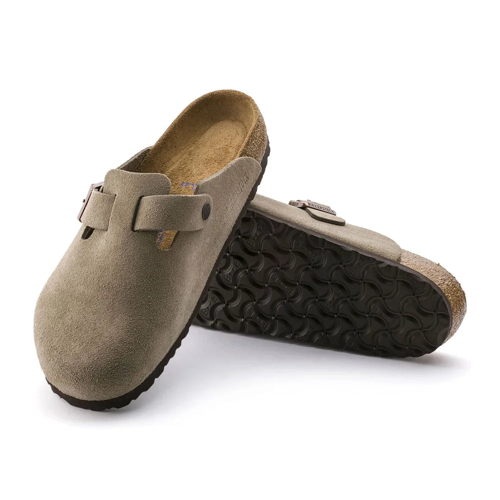 BIRKENSTOCK Boston Sandals Taupe (Calz.S) 060463