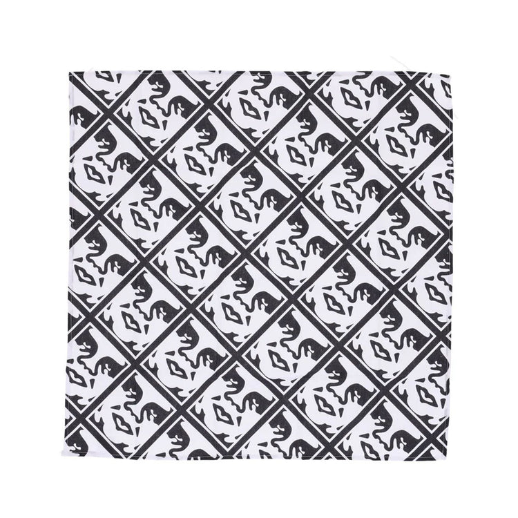 OBEY Icon Bandana Black 100020002-BKWTe