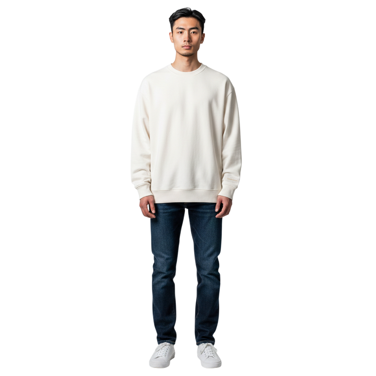 Reinvented Classics Crew Sweat White