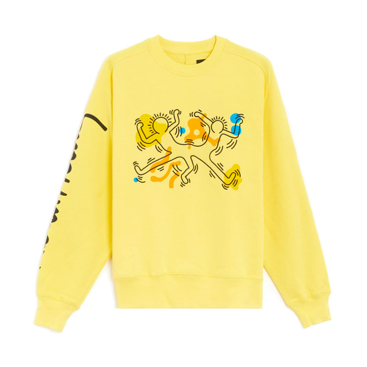 CONVERSE HARING SHAPES CREW DAYDREAM YELLOW 10025067-A01