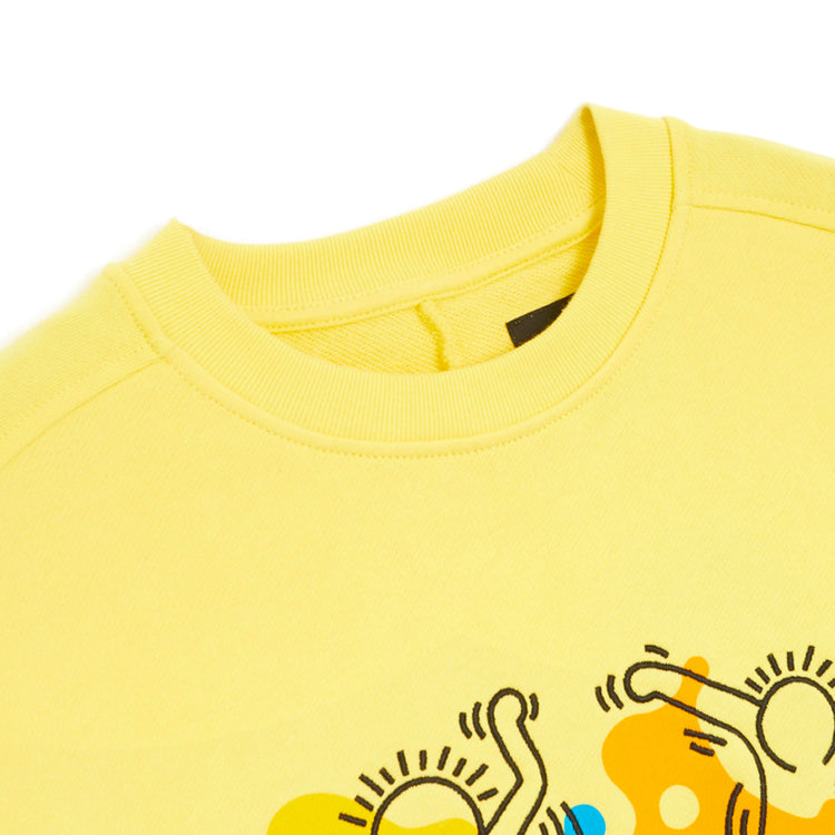 CONVERSE HARING SHAPES CREW DAYDREAM YELLOW 10025067-A01