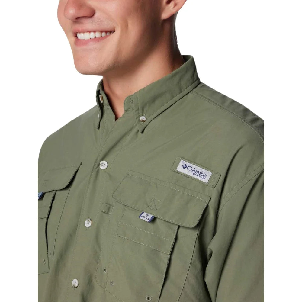 COLUMBIA Bahama II SS Shirt Green 1011651-317