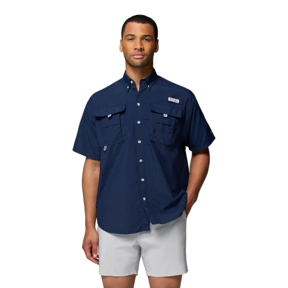 COLUMBIA Bahama II SS Shirt Blue 1011651-466