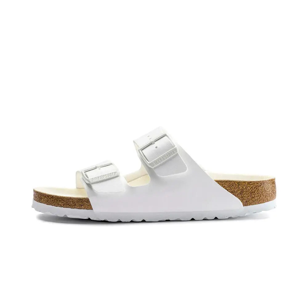 BIRKENSTOCK Arizona Triples White Birko Flor Sandals 1019046