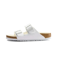 BIRKENSTOCK Arizona Triples White Birko Flor Sandals 1019046