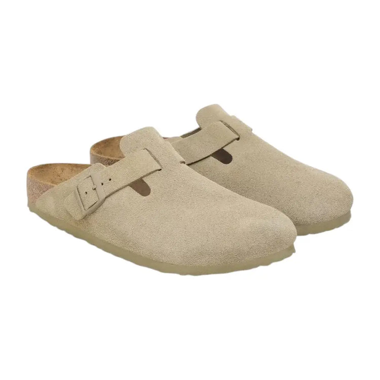 BIRKENSTOCK Boston Faded Khaki Sandals 1025844