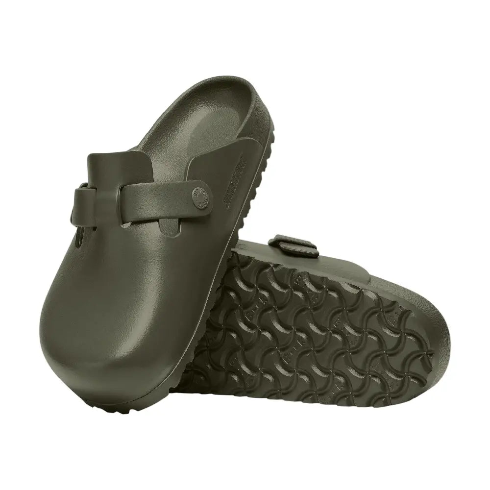 BIRKENSTOCK Boston Eva Slipper Khaki 1026215