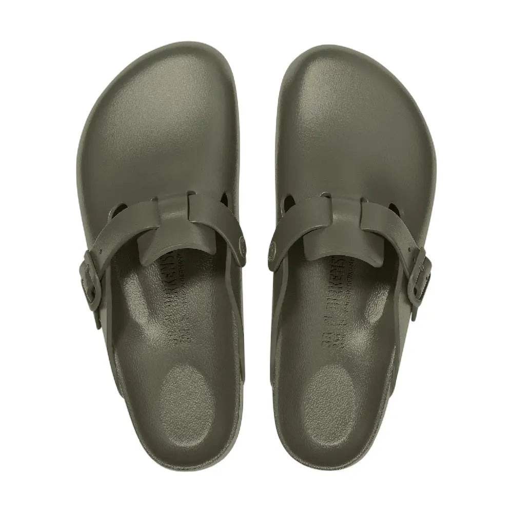 BIRKENSTOCK Boston Eva Slipper Khaki 1026215
