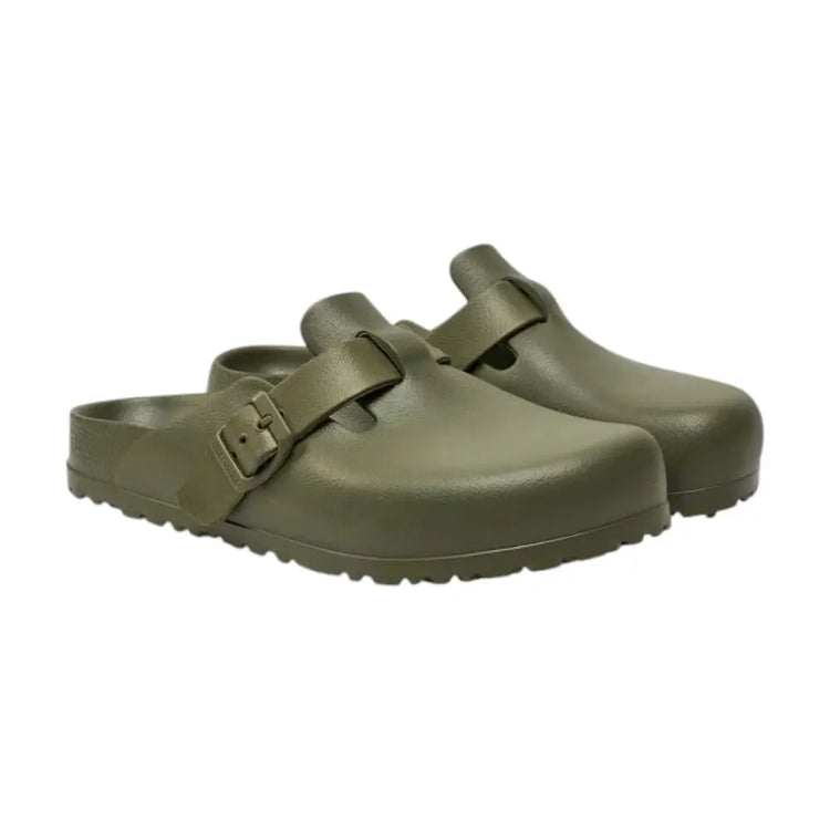 BIRKENSTOCK Boston Eva Slipper Khaki 1026238