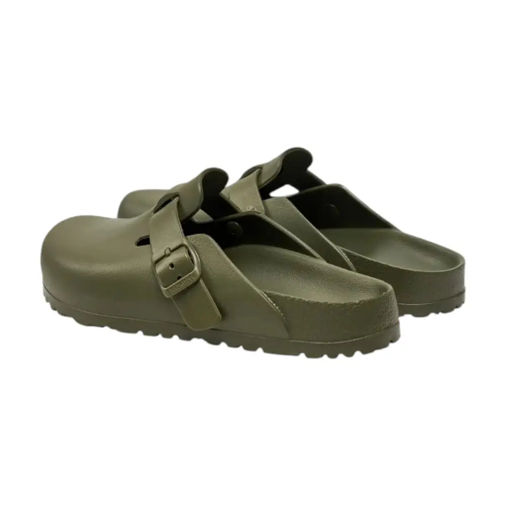 BIRKENSTOCK Boston Eva Slipper Khaki 1026238