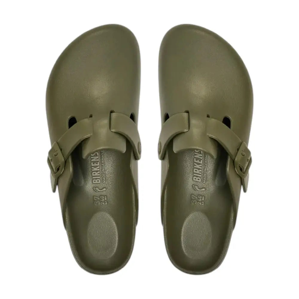BIRKENSTOCK Boston Eva Slipper Khaki 1026238