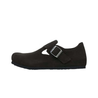BIRKENSTOCK London Suede Sandals Black 1028078