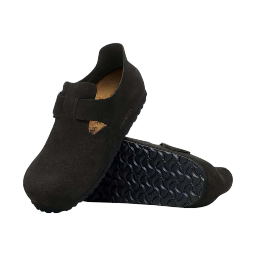 BIRKENSTOCK London Suede Sandals Black 1028078