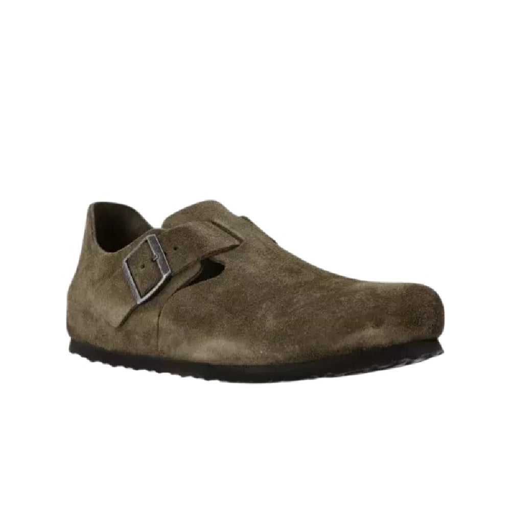BIRKENSTOCK London Suede Thyme Sandals Green 1030829