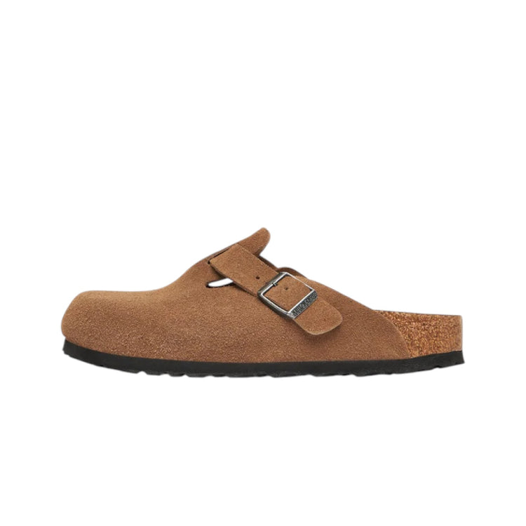 BIRKENSTOCK Boston SFB Slipper Dark Tea (Narrow Fit) 1030861