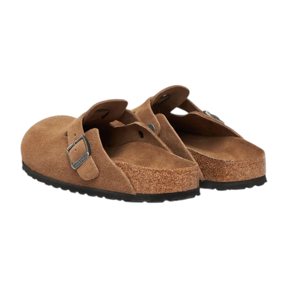 BIRKENSTOCK Boston SFB Slipper Dark Tea (Narrow Fit) 1030861