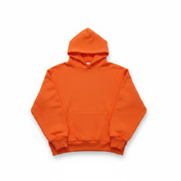 GARMENT WORKSHOP Halloween Orange Reversible Double-Layered Hoodie 1111-009