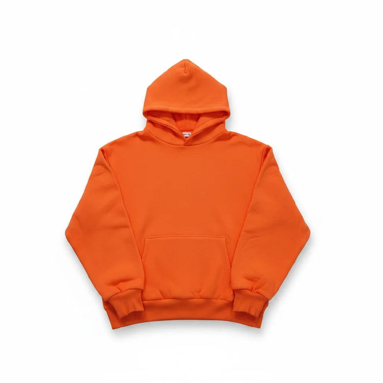 GARMENT WORKSHOP Halloween Orange Reversible Double-Layered Hoodie 1111-009