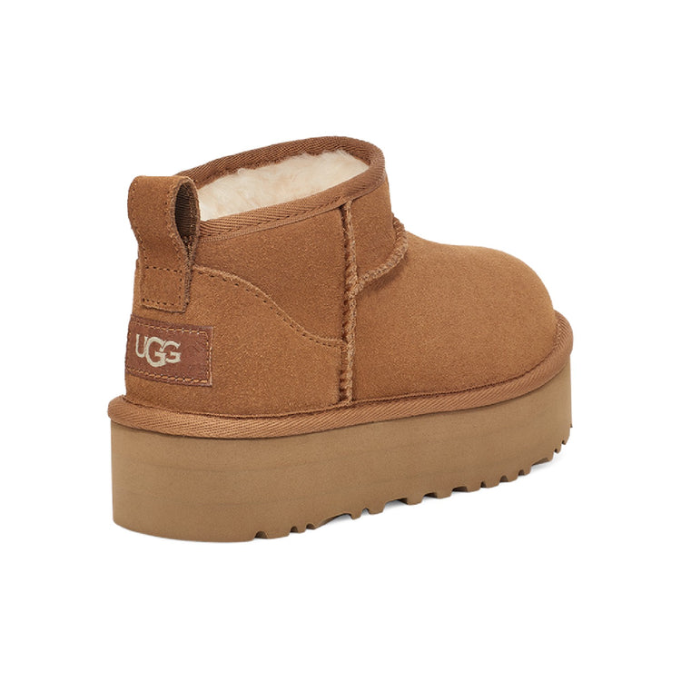 UGG Classic Ultra Mini Platform Boots Brown (Kids) 1157791K-CHE