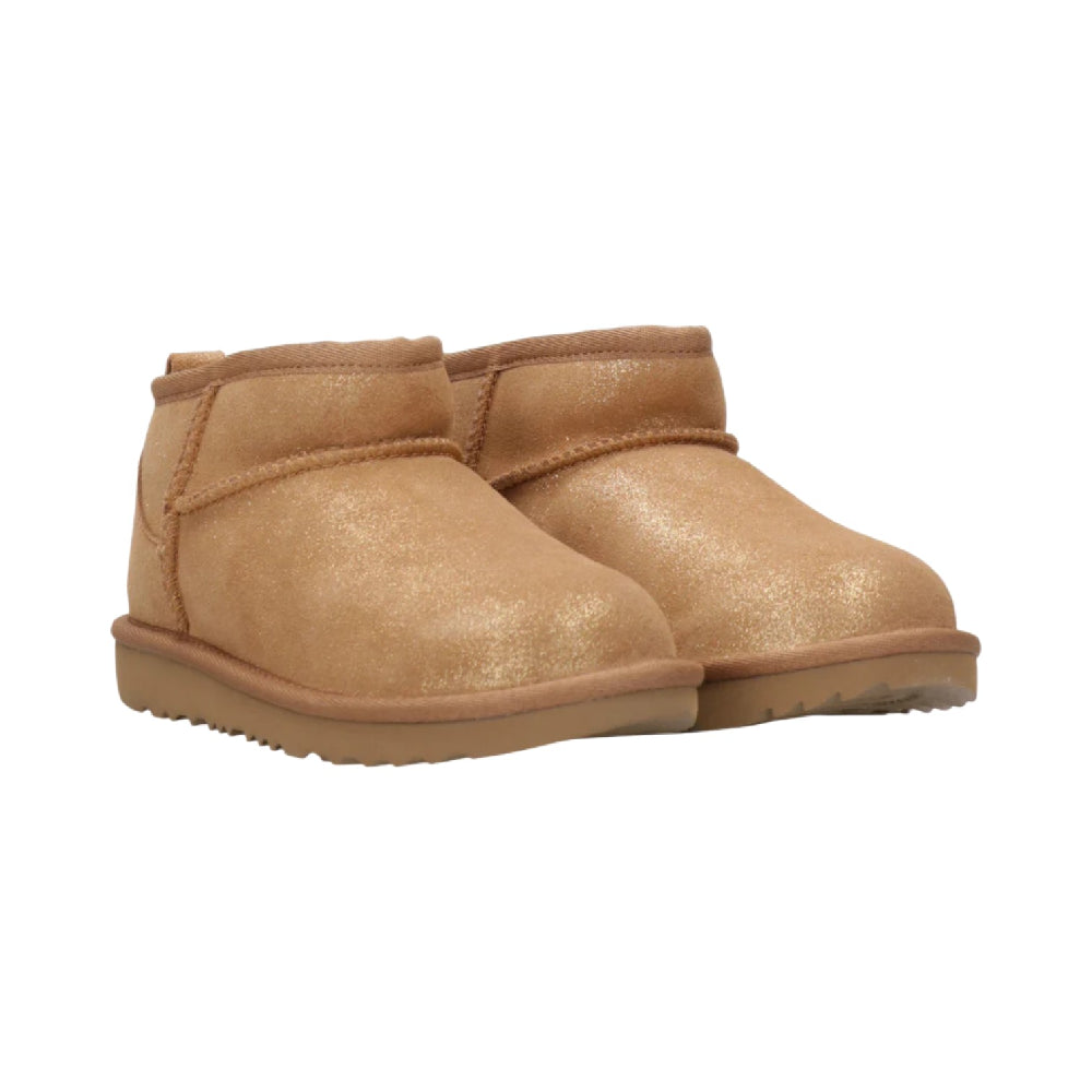 UGG Kids Classic Ultra Mini Dazzle Boots Brown 1171291K-CHE