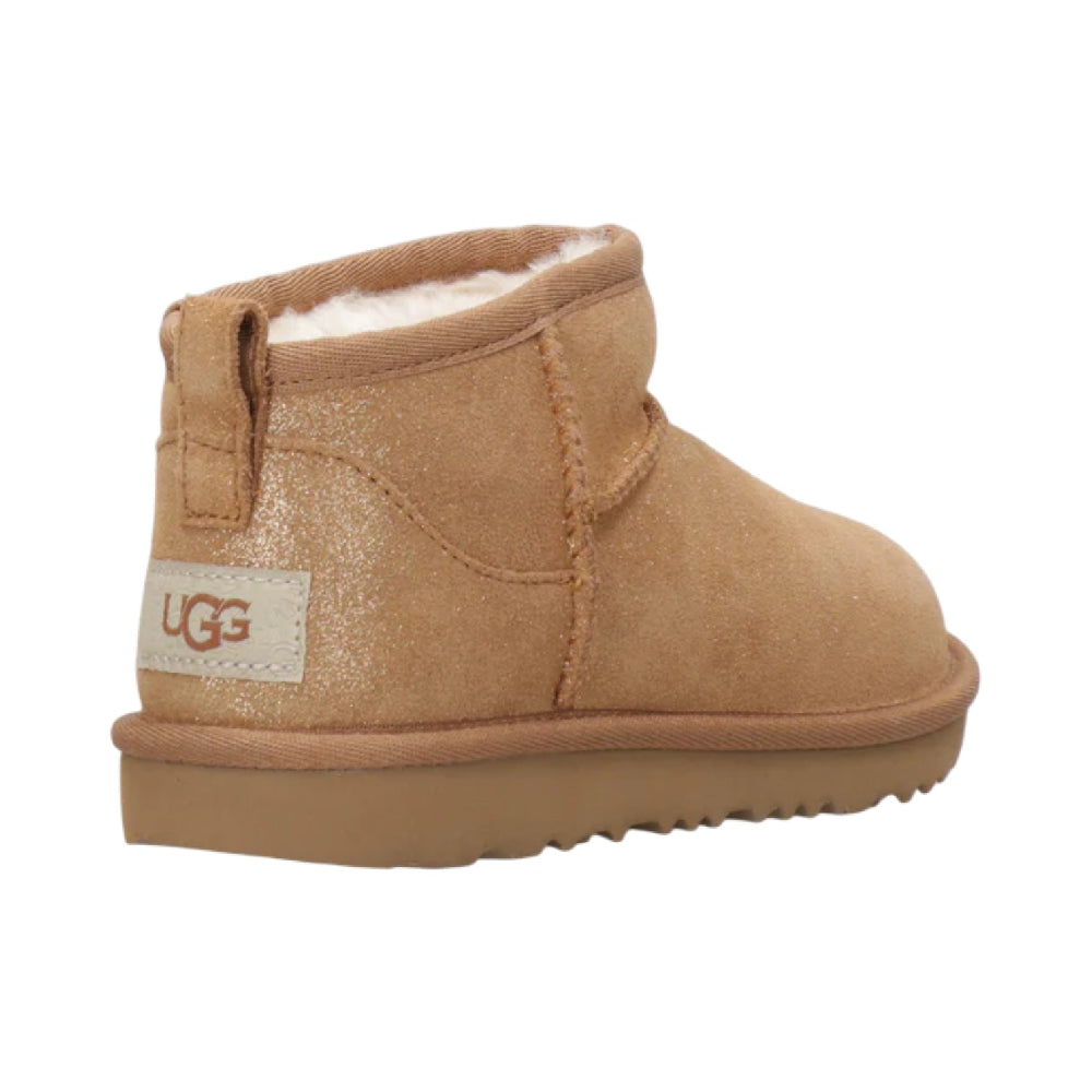 UGG Kids Classic Ultra Mini Dazzle Boots Brown 1171291K-CHE