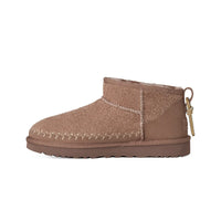 UGG Classic Ultra Mini Biarritz Rocky Oak Boots 1171538-RYK