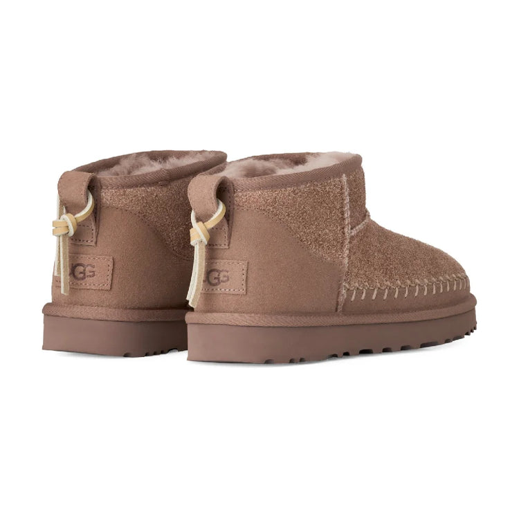 UGG Classic Ultra Mini Biarritz Rocky Oak Boots 1171538-RYK