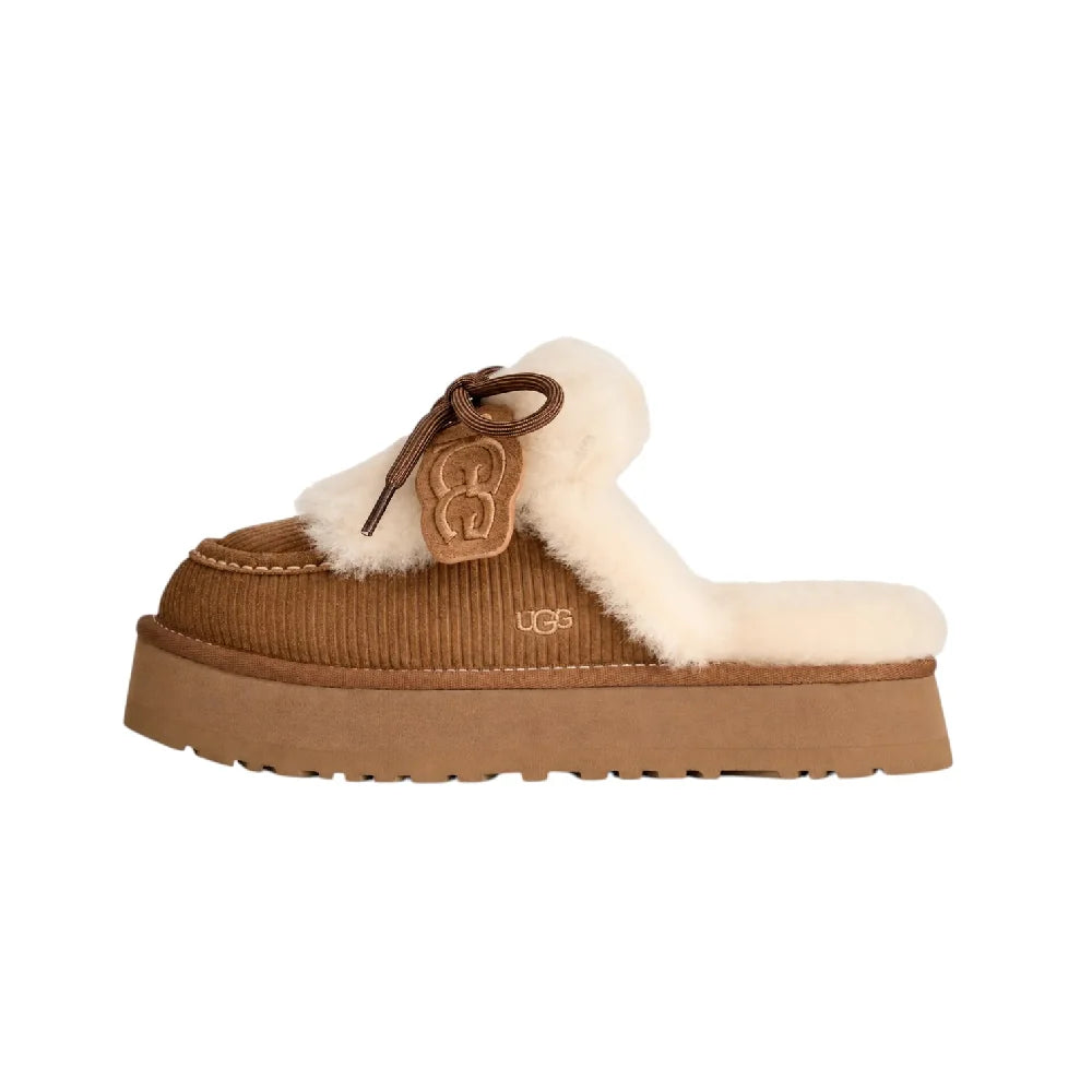 UGG Disquette Heritage Chestnut Slipper 1180360-CHE