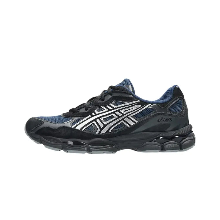 ASICS GEL-NYC Black Blue Silver Sneakers 1203A383-404
