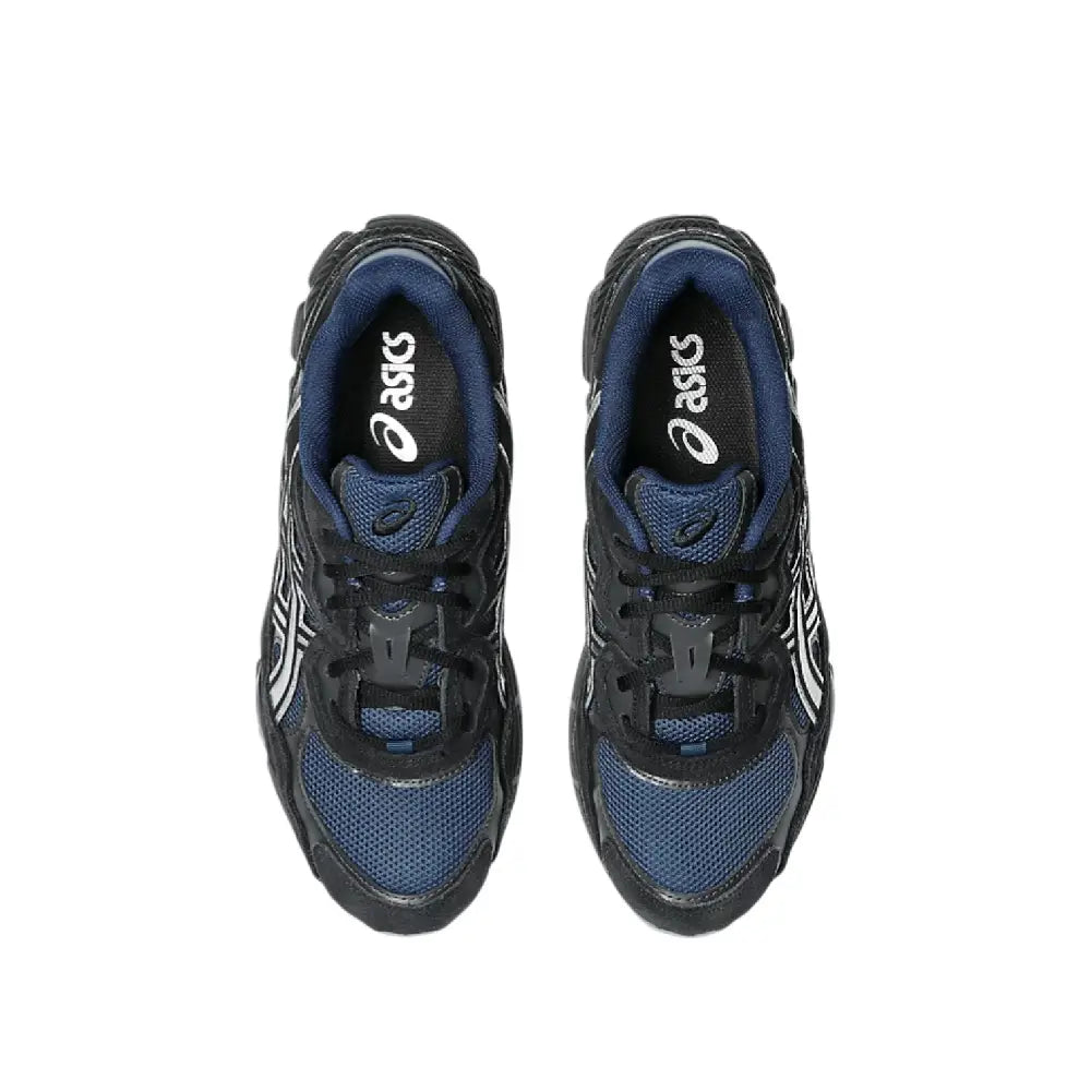 ASICS GEL-NYC Black Blue Silver Sneakers 1203A383-404