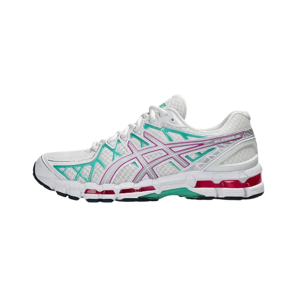 ASICS GEL-KAYANO 20 White Green Snekaers 1203A388-105