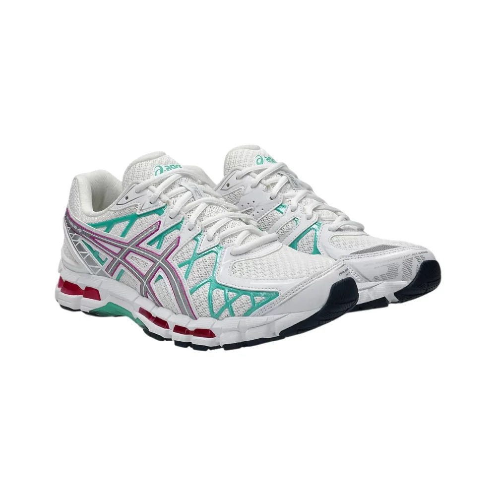 ASICS GEL-KAYANO 20 White Green Snekaers 1203A388-105