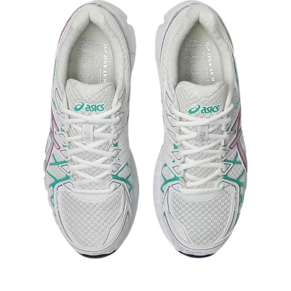 ASICS GEL-KAYANO 20 White Green Snekaers 1203A388-105