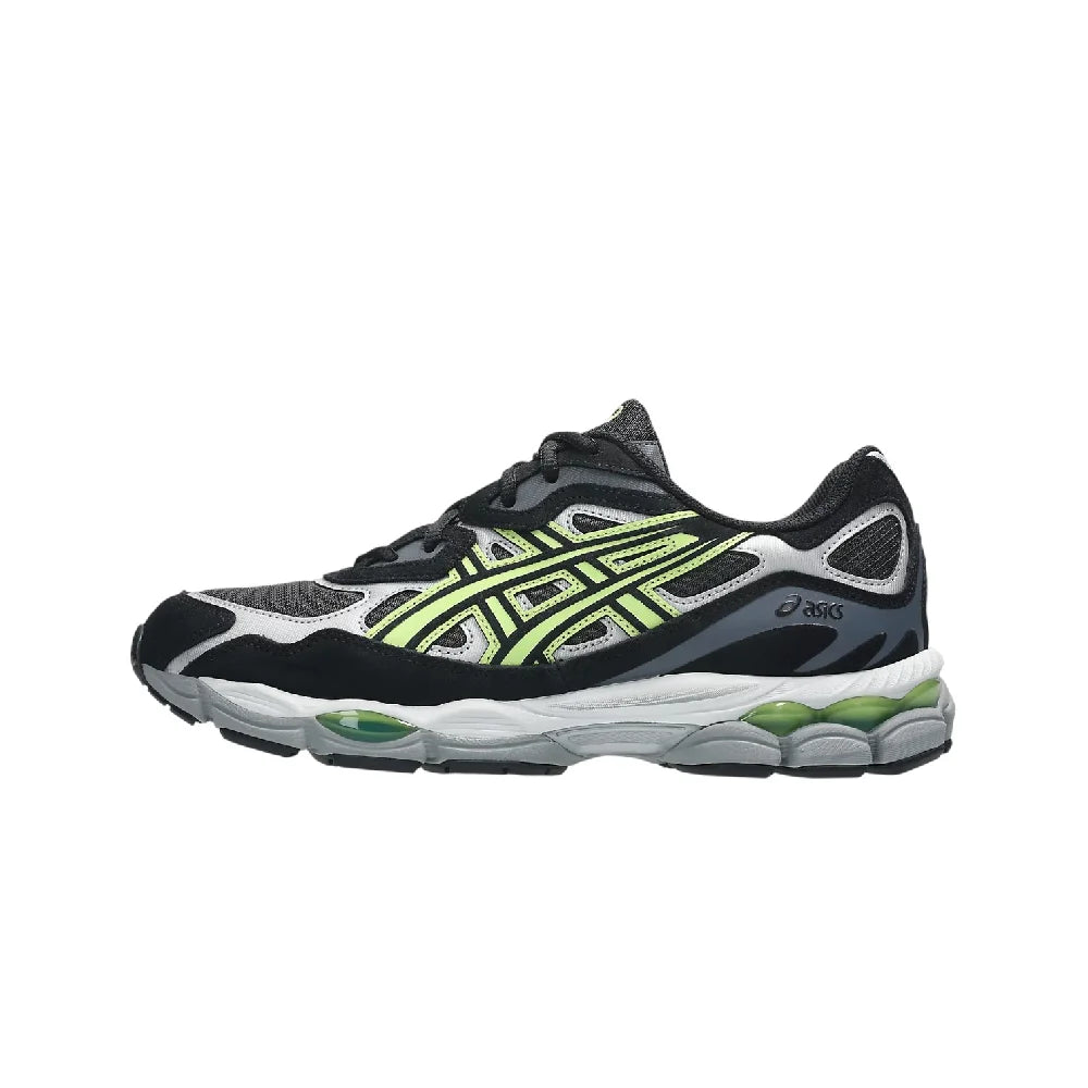 ASICS GEL-NYC Graphite Grey/Lime Green Sneakers 1203A739-022