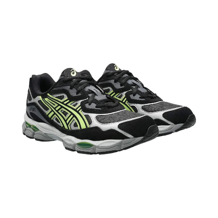 ASICS GEL-NYC Graphite Grey/Lime Green Sneakers 1203A739-022
