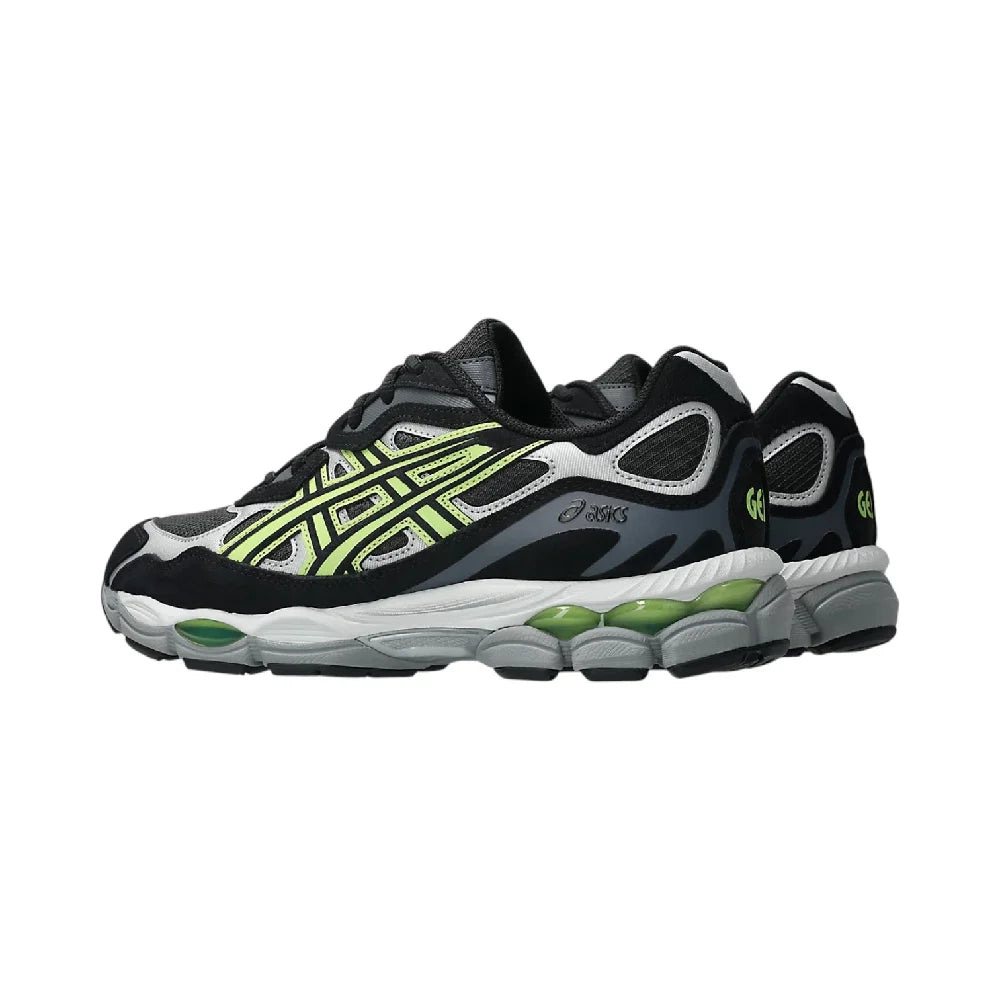 ASICS GEL-NYC Graphite Grey/Lime Green Sneakers 1203A739-022