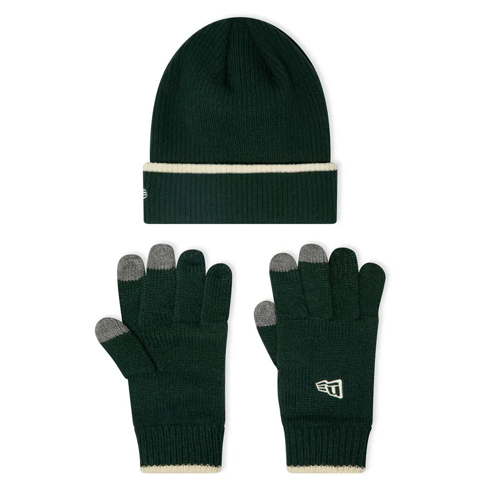 NEW ERA Green E-Touch Gloves And Beanie Set 13745811