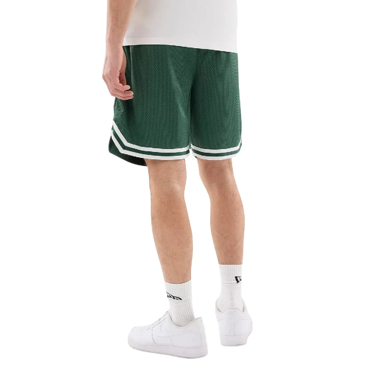 NEW ERA LA Dodgers MLB Comfort Dark Green Oversized Shorts 14890810