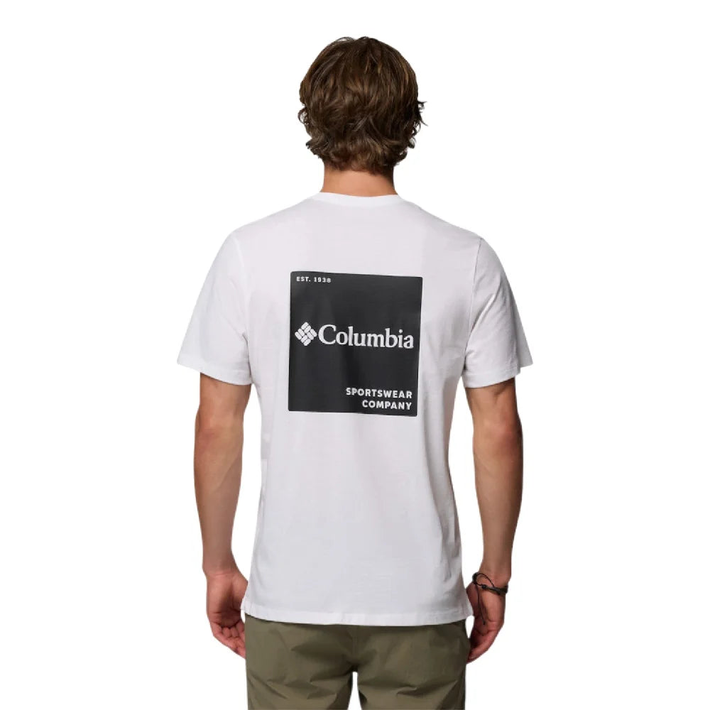 COLUMBIA CSC Logo Back T-Shirt White 2155011-100
