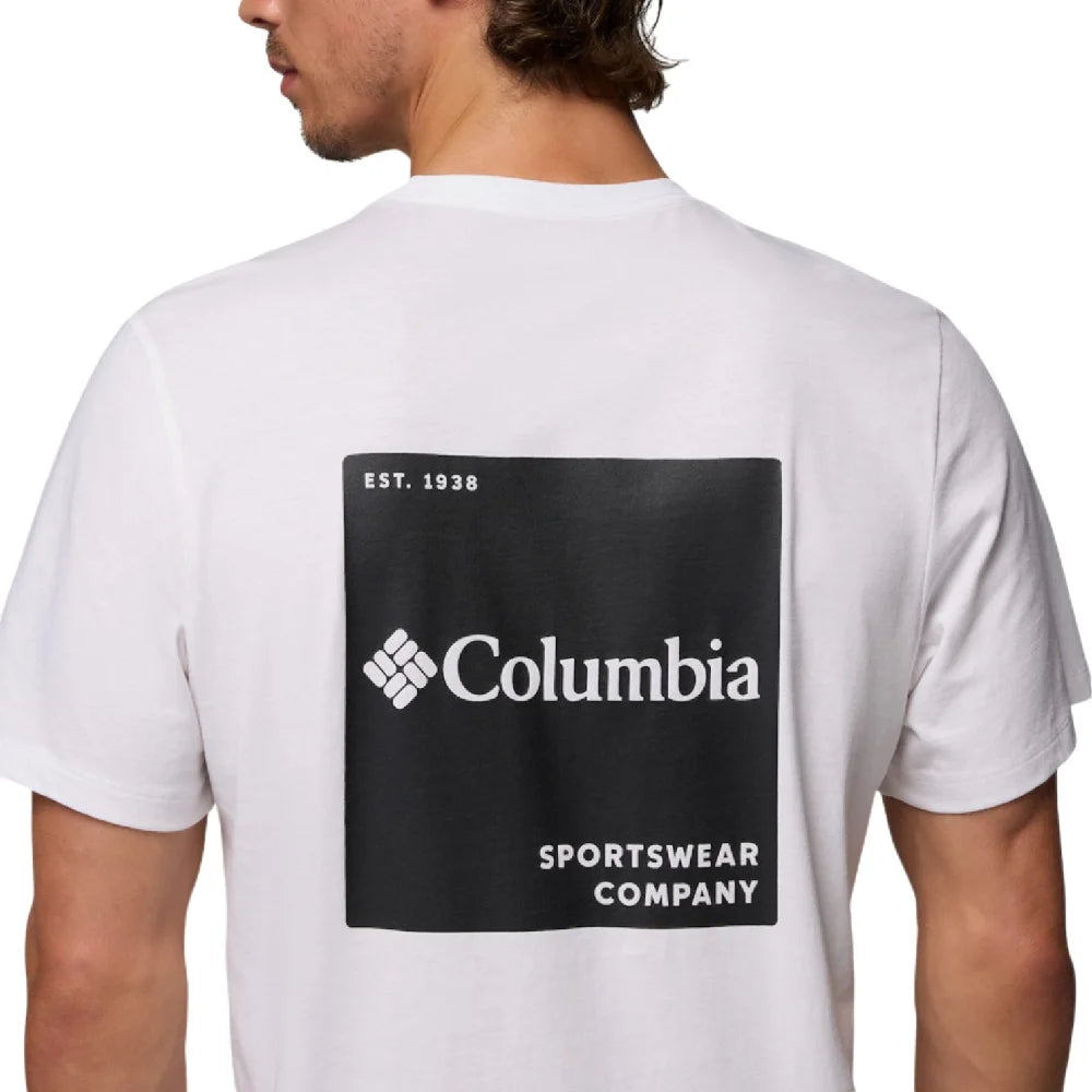COLUMBIA CSC Logo Back T-Shirt White 2155011-100