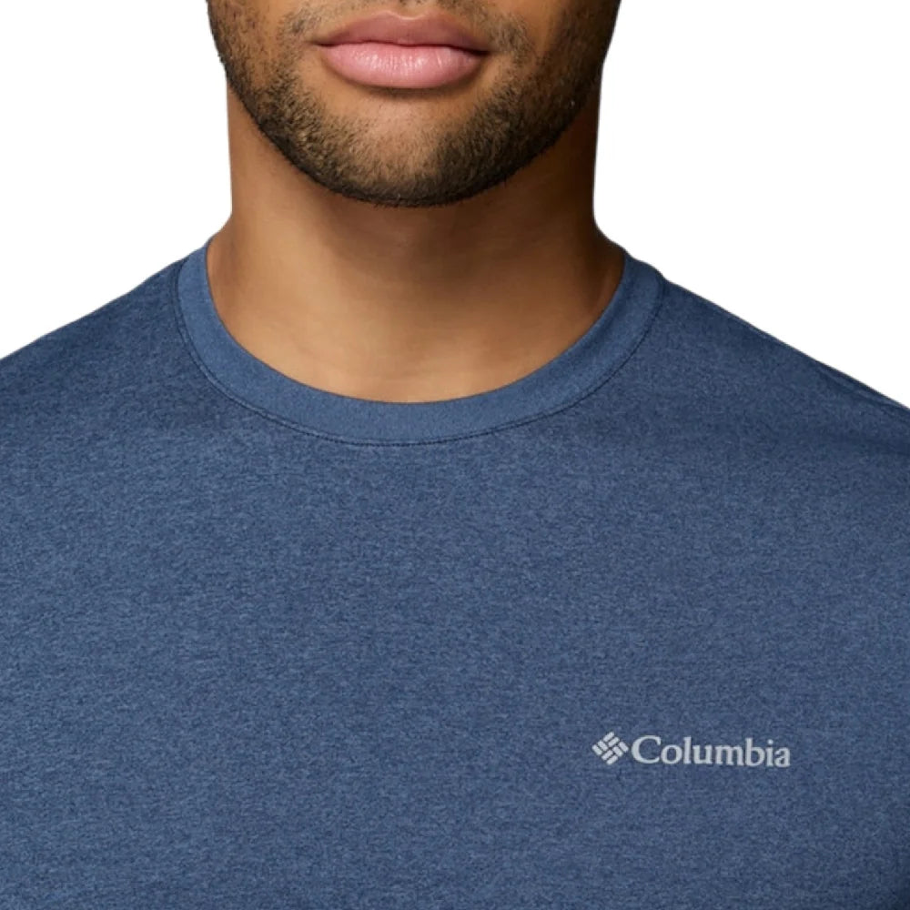 COLUMBIA Parsons Point Logo T-Shirt Blue 2155081-464
