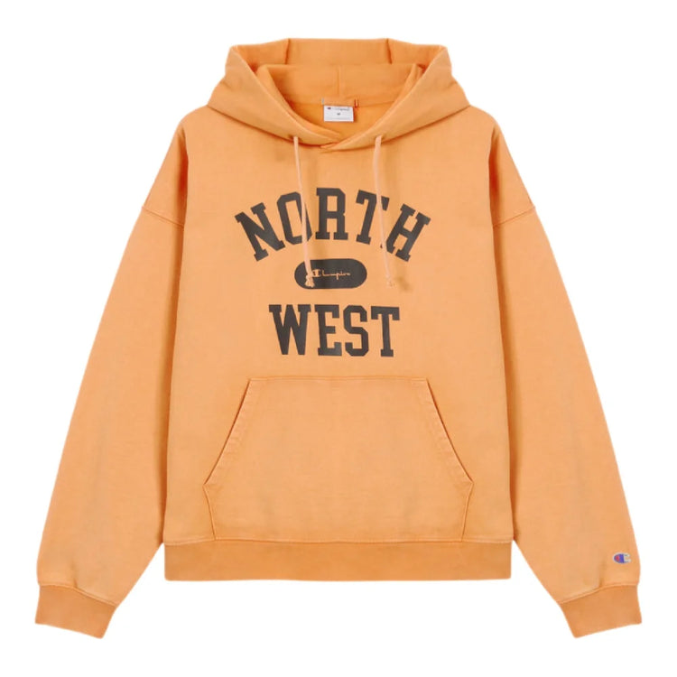 CHAMPION Hooded Sweatshirt Orange 221988-OS068