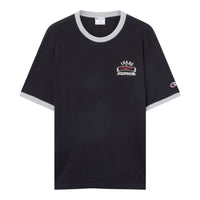CHAMPION Ringer T-Shirt Black 222056-KK001