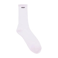 OBEY Bold Socks White 22MA0000035-WHT